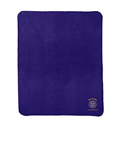 Port Authority® - Value Fleece Blanket with Strap Purple